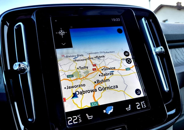 Volvo XC 40 cena 103900 przebieg: 131000, rok produkcji 2019 z Gogolin małe 781